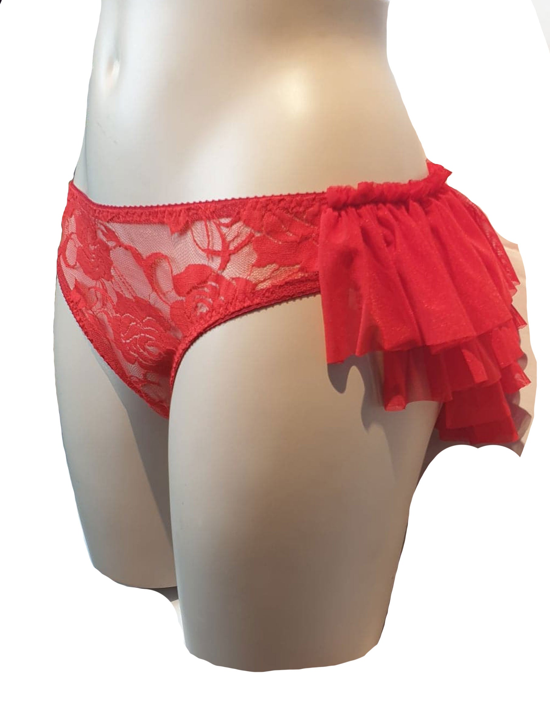 Clearance - Frilly Back Knicker see-through mesh ┃ Starlinelingerie –  StarRivera