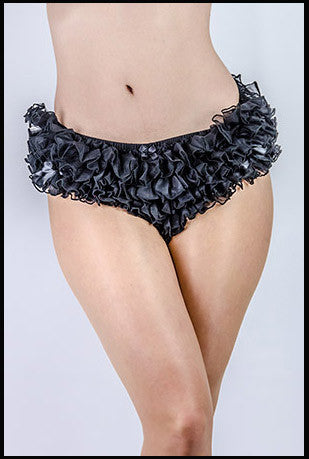 Frothy burlesque knicker
